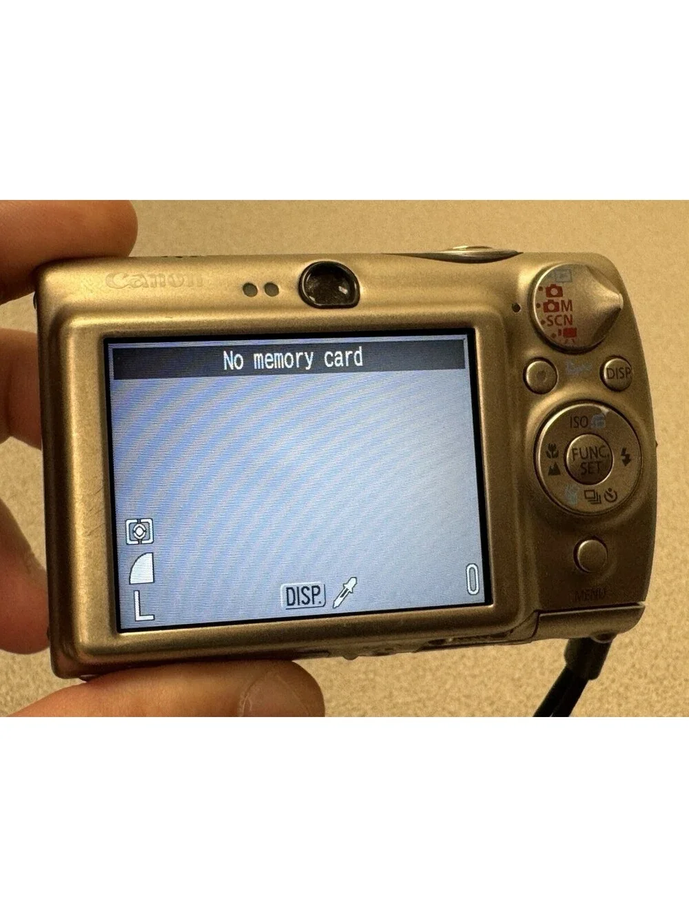 Canon PowerShot Digital ELPH SD900 10MP Camera + Charger/Battery -Tested Works
